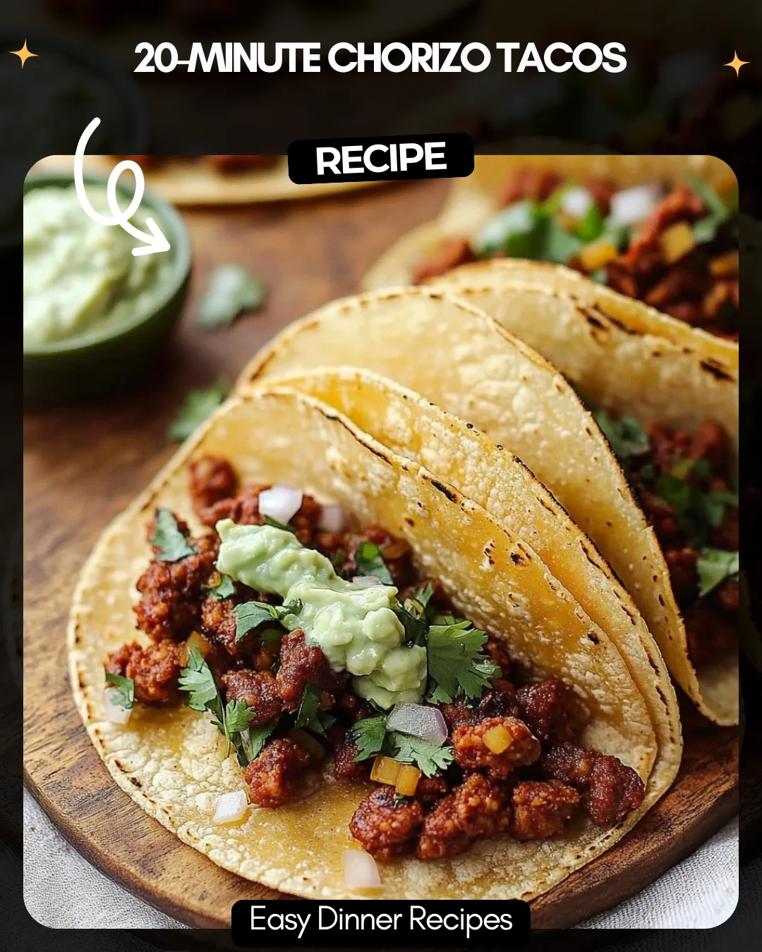 20-Minute Chorizo Tacos
