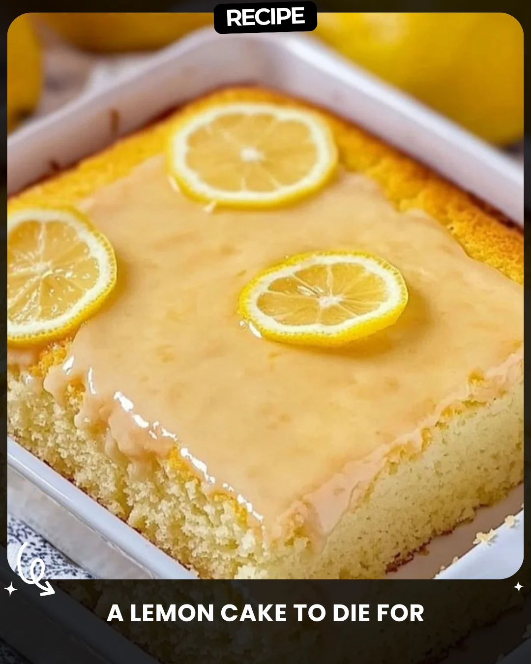 A Lemon Cake to Die For