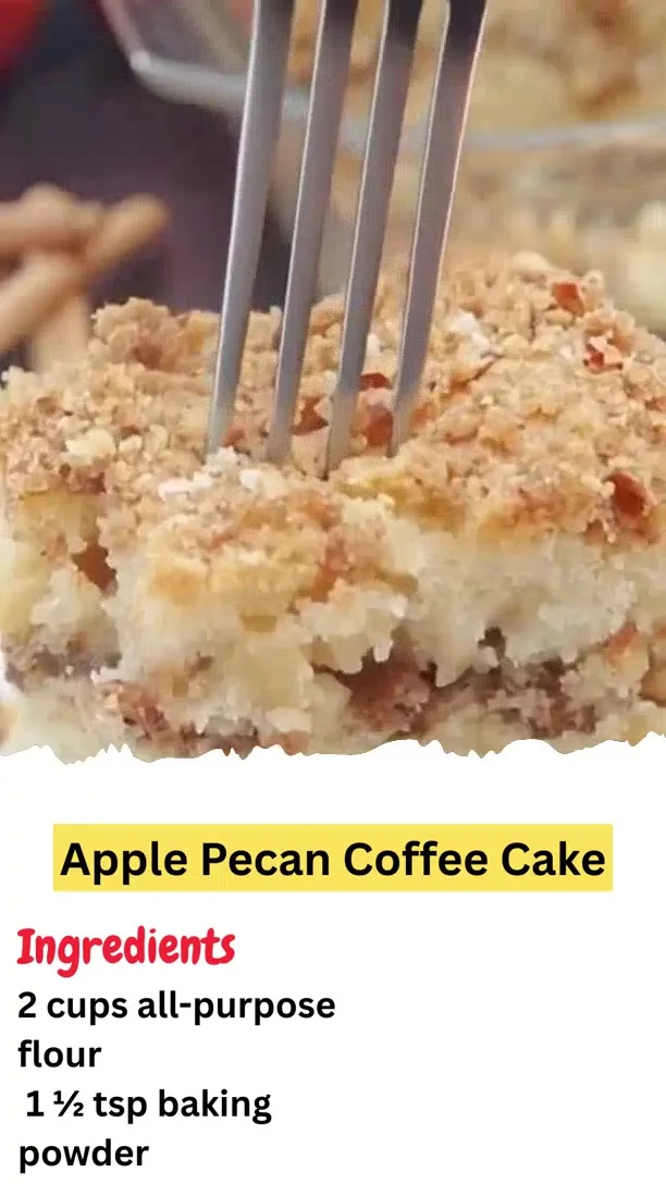 Apple Pecan Coffee Cake