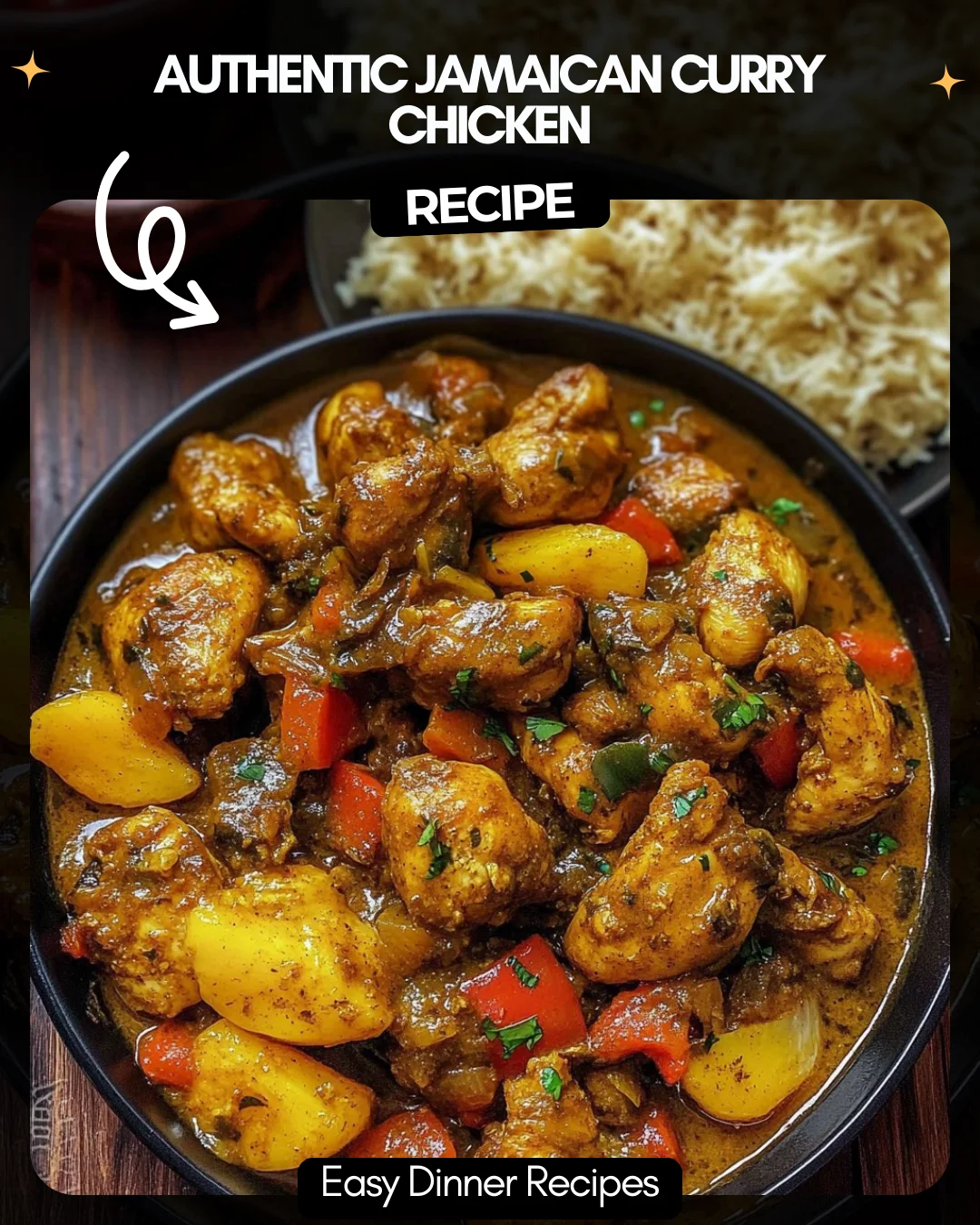 Authentic Jamaican Curry Chicken