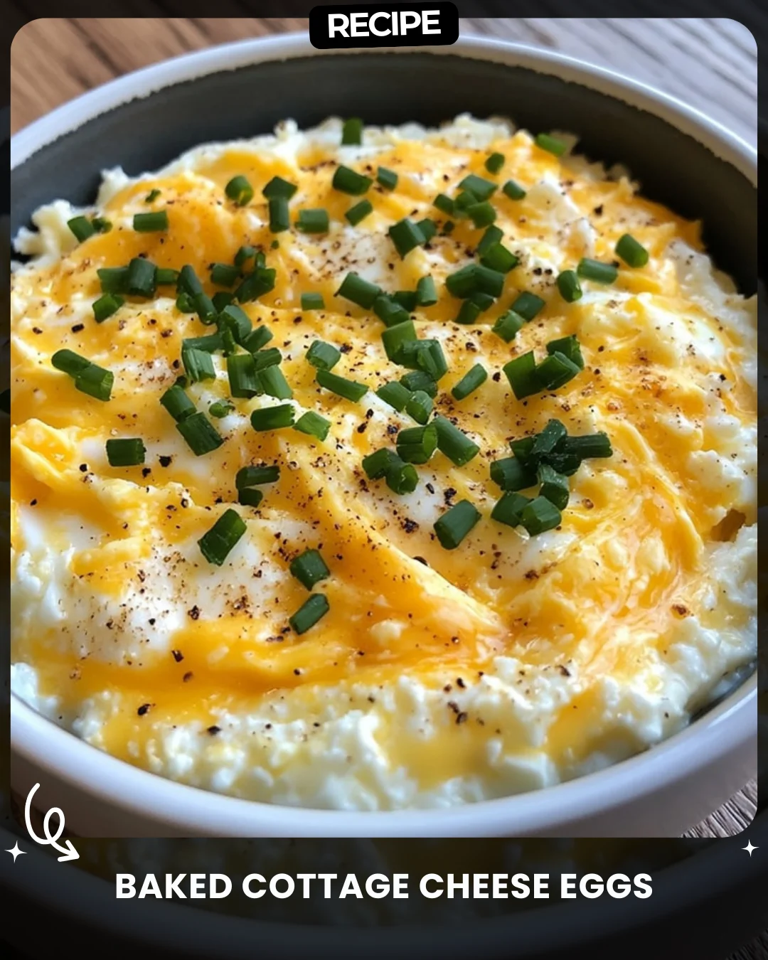 Baked Cottage Cheese Eggs