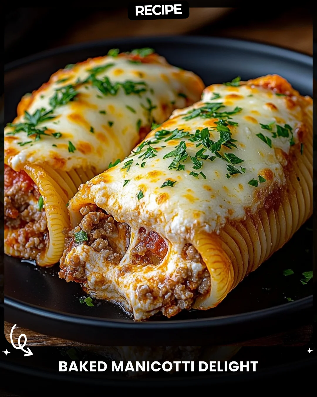 Baked Manicotti Delight