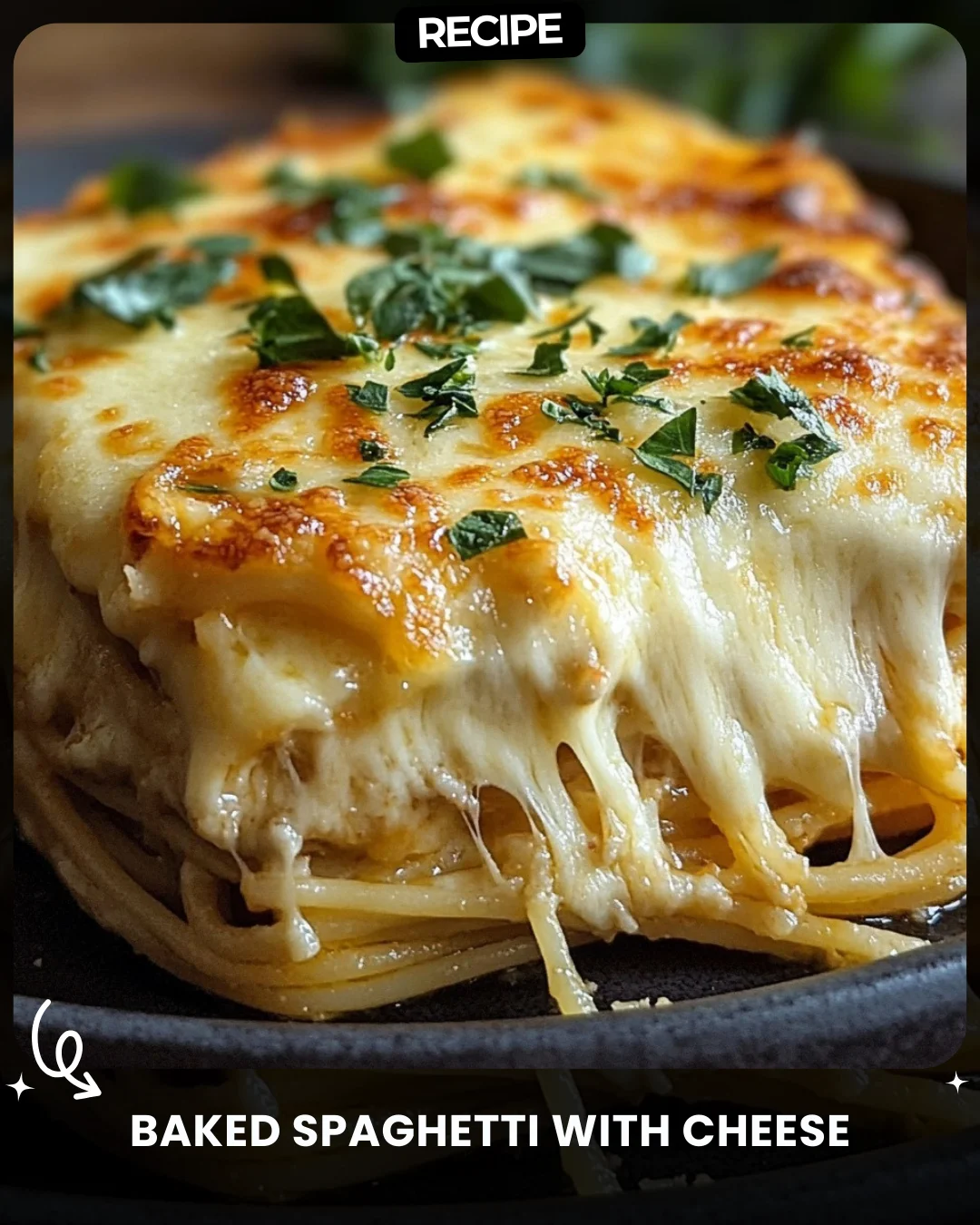 Baked Spaghetti with Cheese