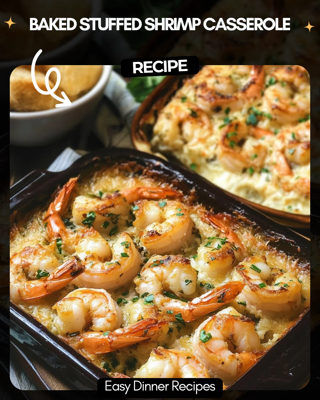 Baked Stuffed Shrimp Casserole