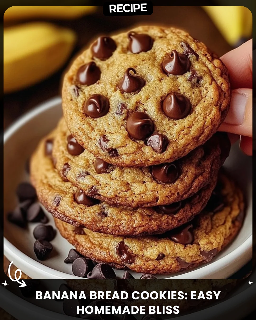 Banana Bread Cookies: Easy Homemade Bliss