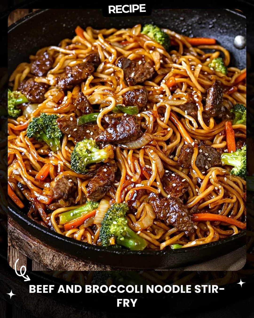 Beef and Broccoli Noodle Stir-Fry