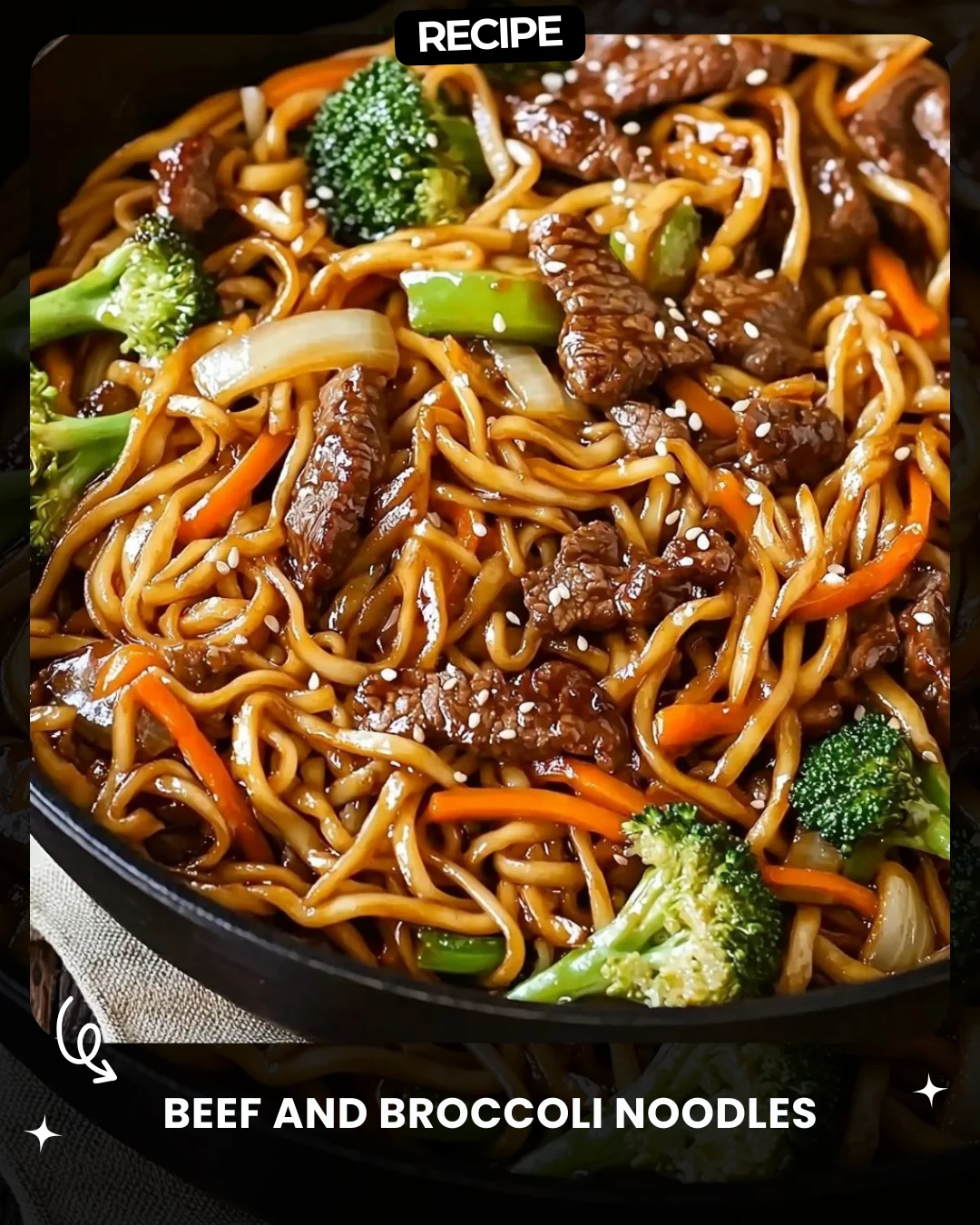 Beef and Broccoli Noodles