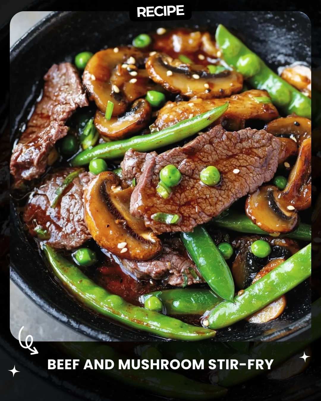 Beef and Mushroom Stir-Fry