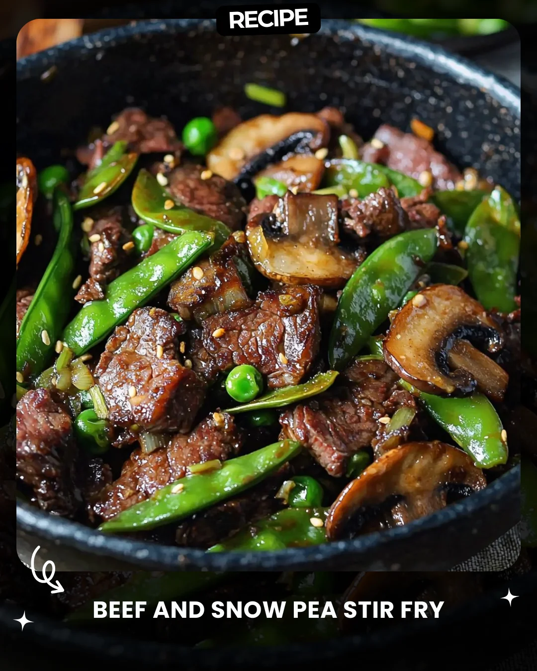 Beef and Snow Pea Stir Fry