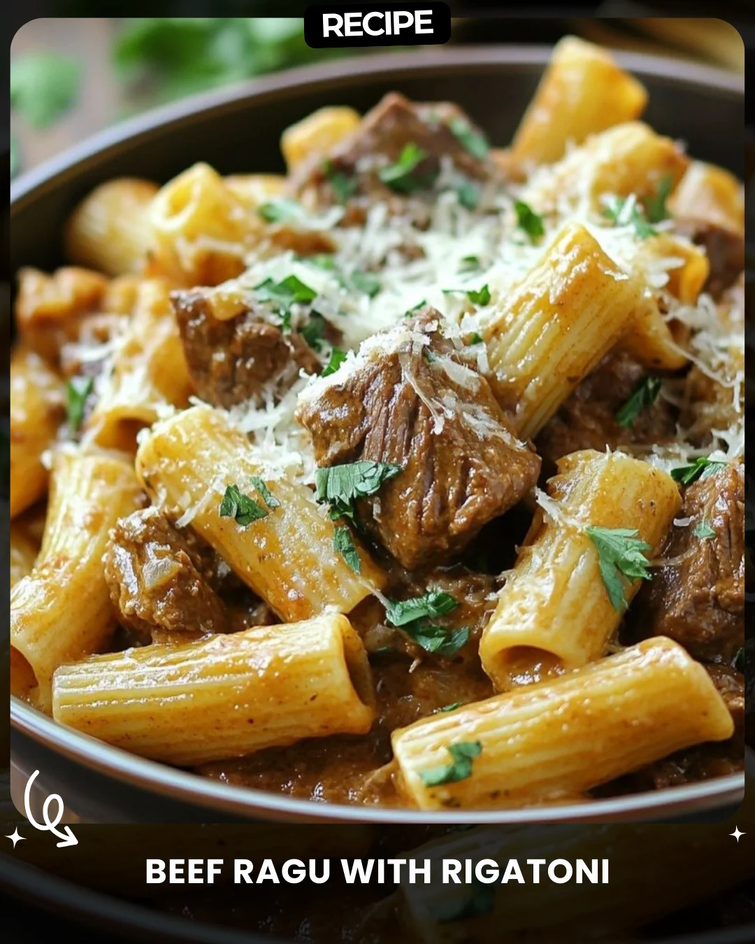 Beef Ragu with Rigatoni