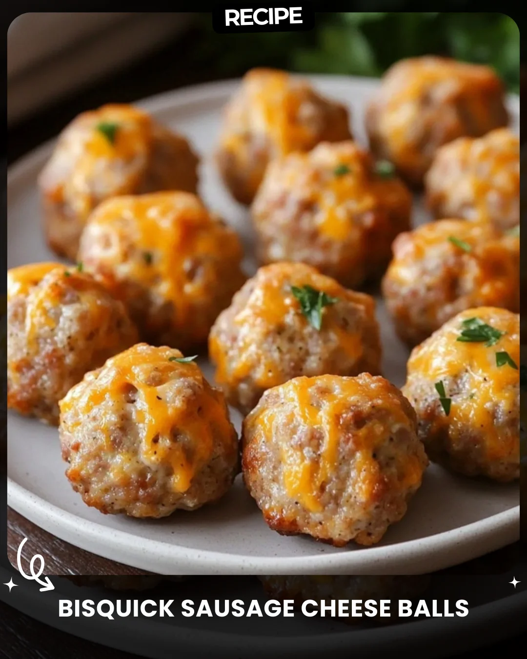 Bisquick Sausage Cheese Balls