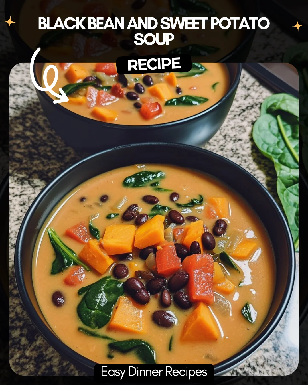 Black Bean and Sweet Potato Soup