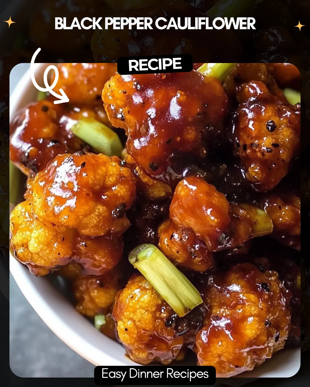 Black Pepper Cauliflower