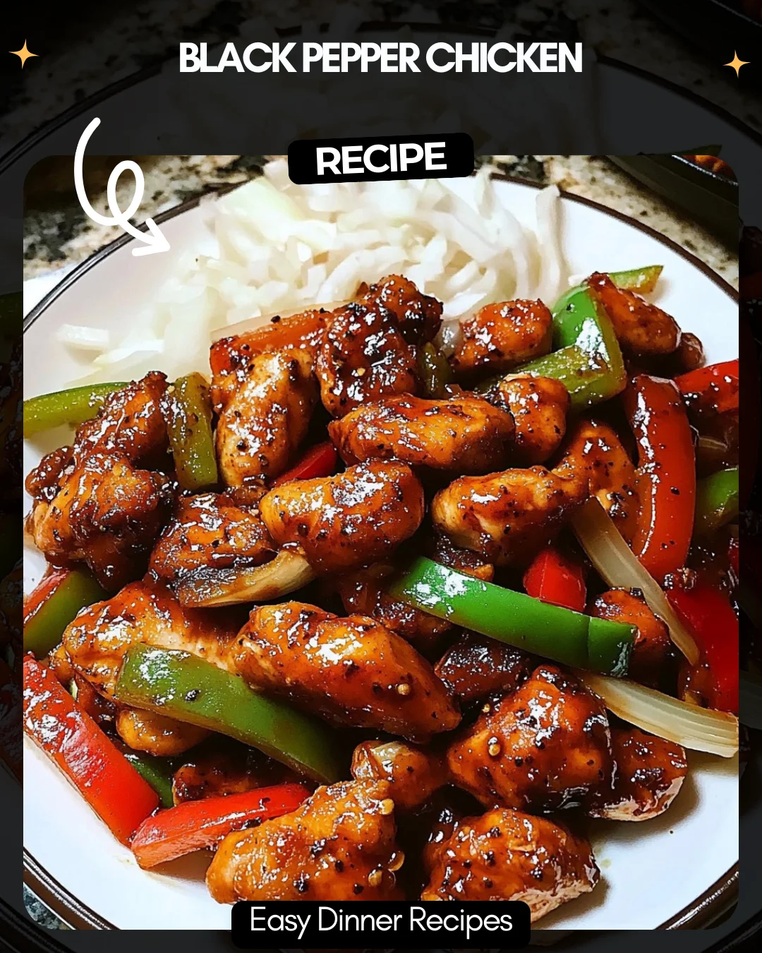 Black Pepper Chicken