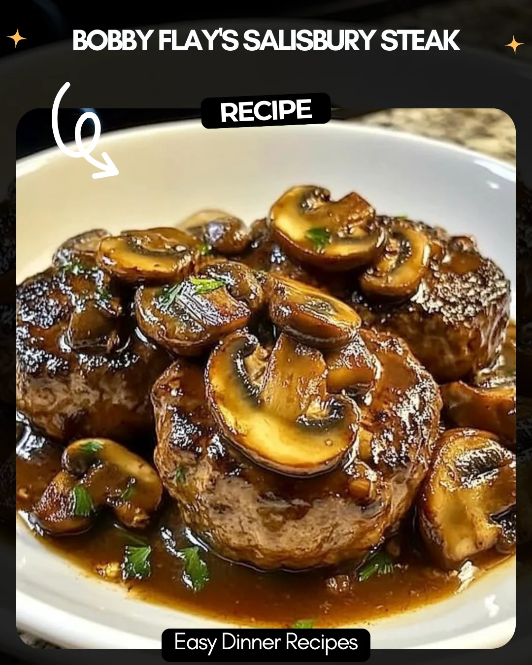 Bobby Flay’s Salisbury Steak