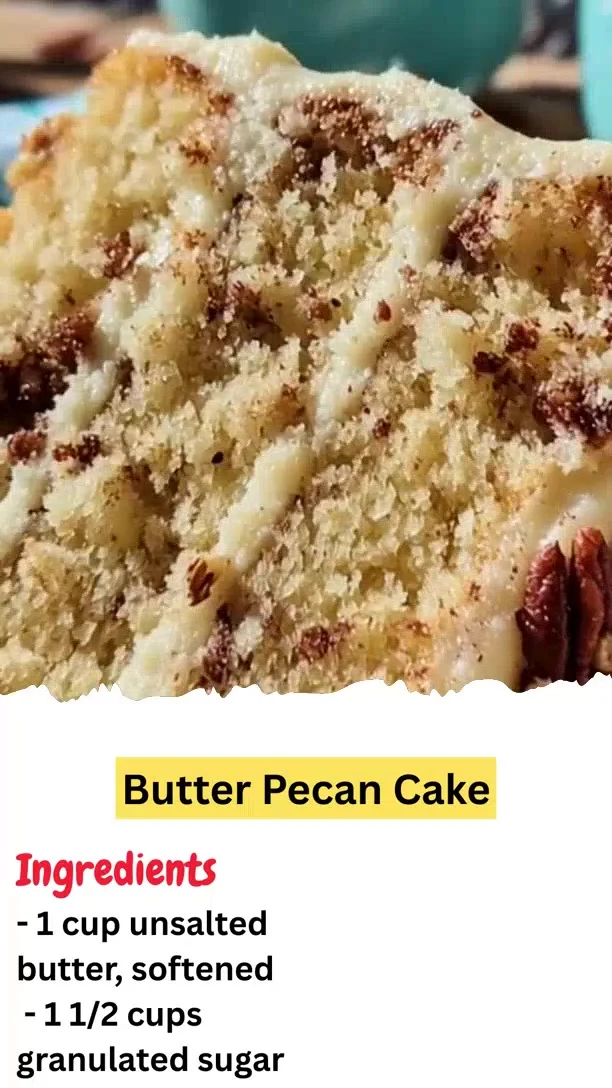 Butter Pecan Cake