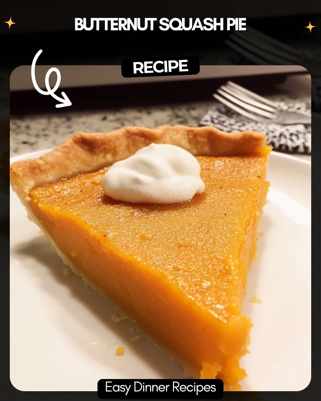 Butternut Squash Pie