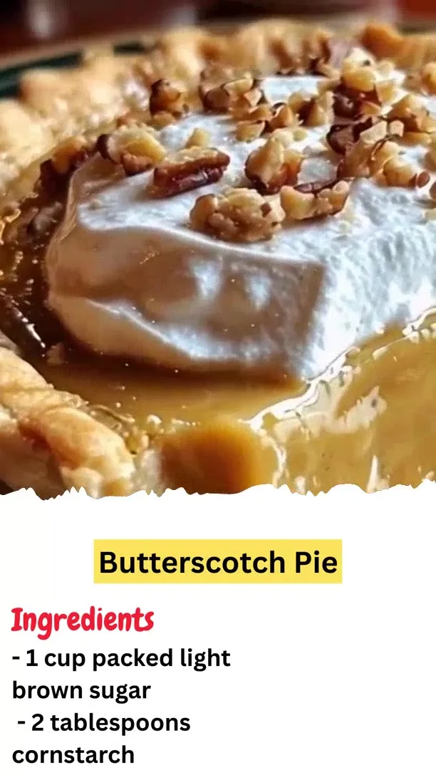 Butterscotch Pie