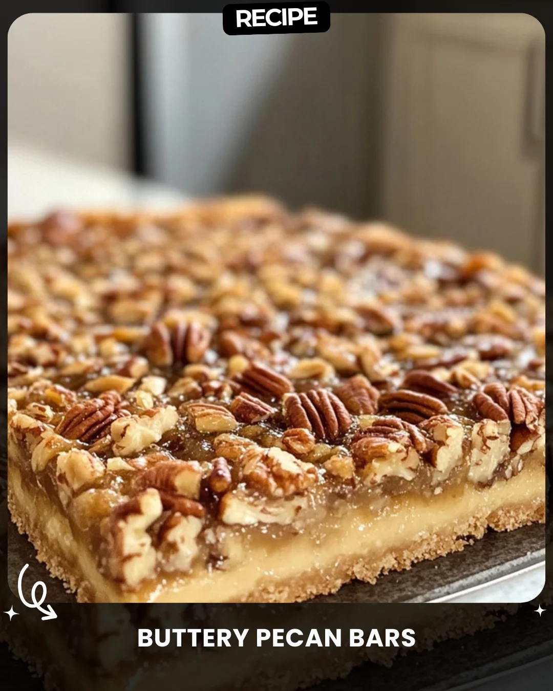 Buttery Pecan Bars