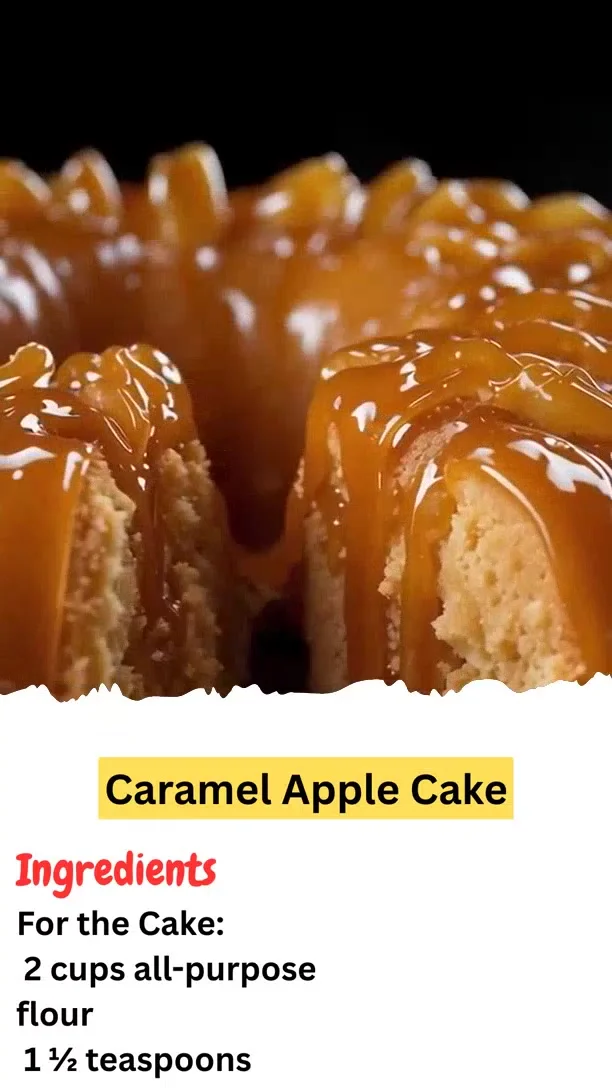 Caramel Apple Cake
