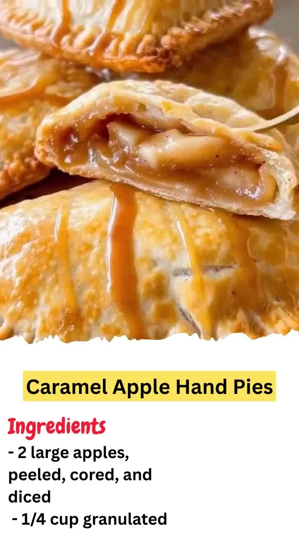 Caramel Apple Hand Pies