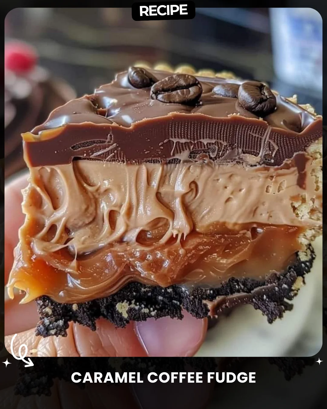 Caramel Coffee Fudge