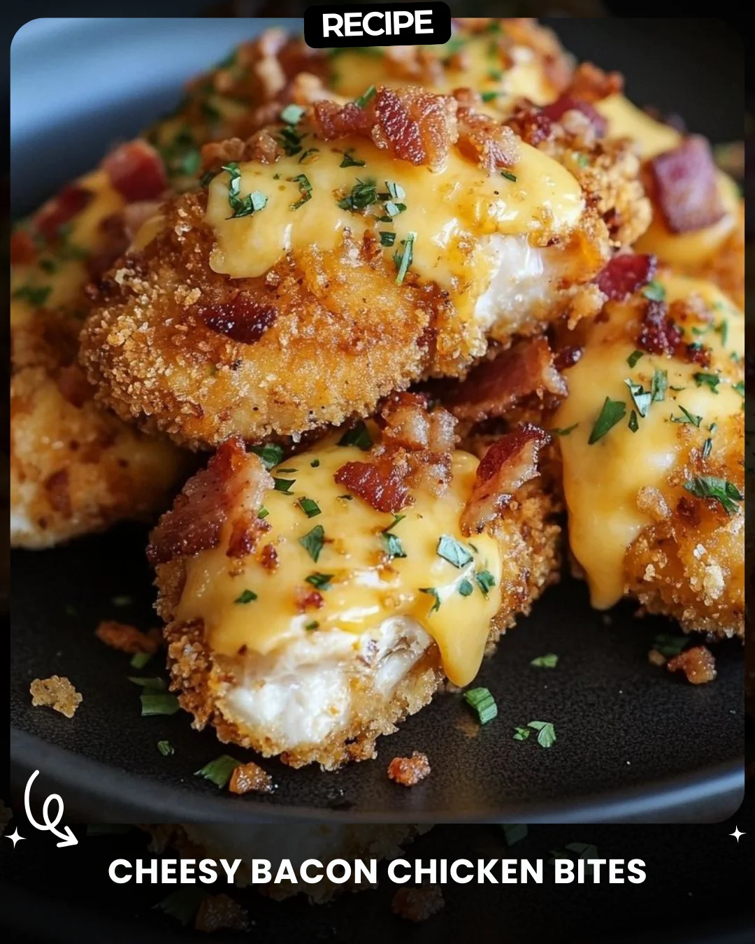 Cheesy Bacon Chicken Bites