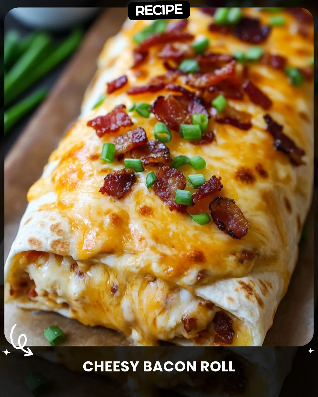 Cheesy Bacon Roll