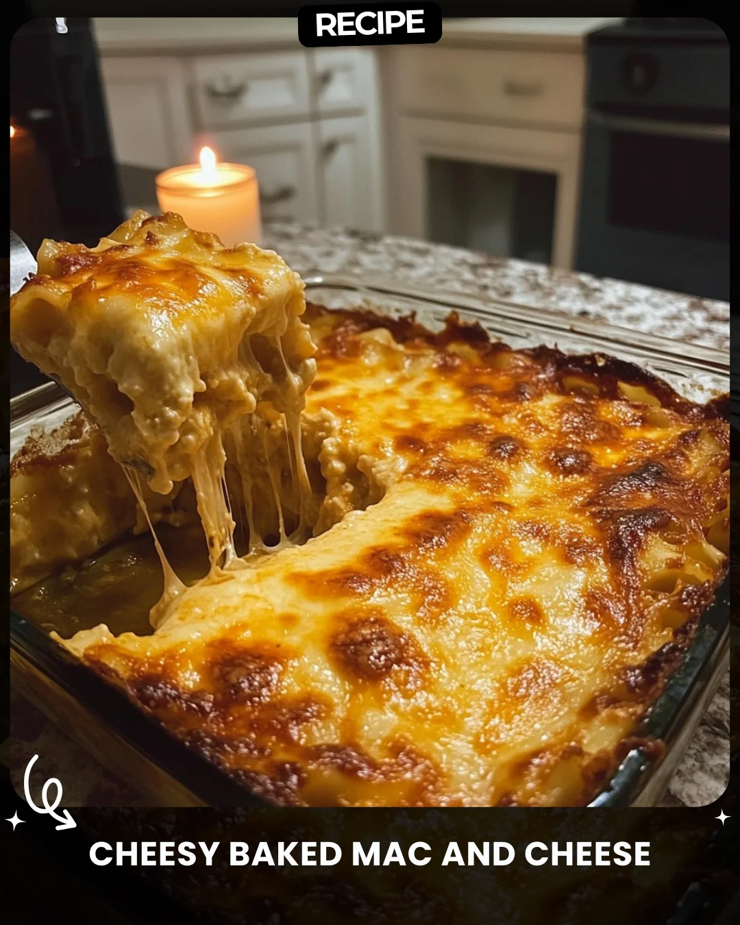 Cheesy Baked Mac and Cheese