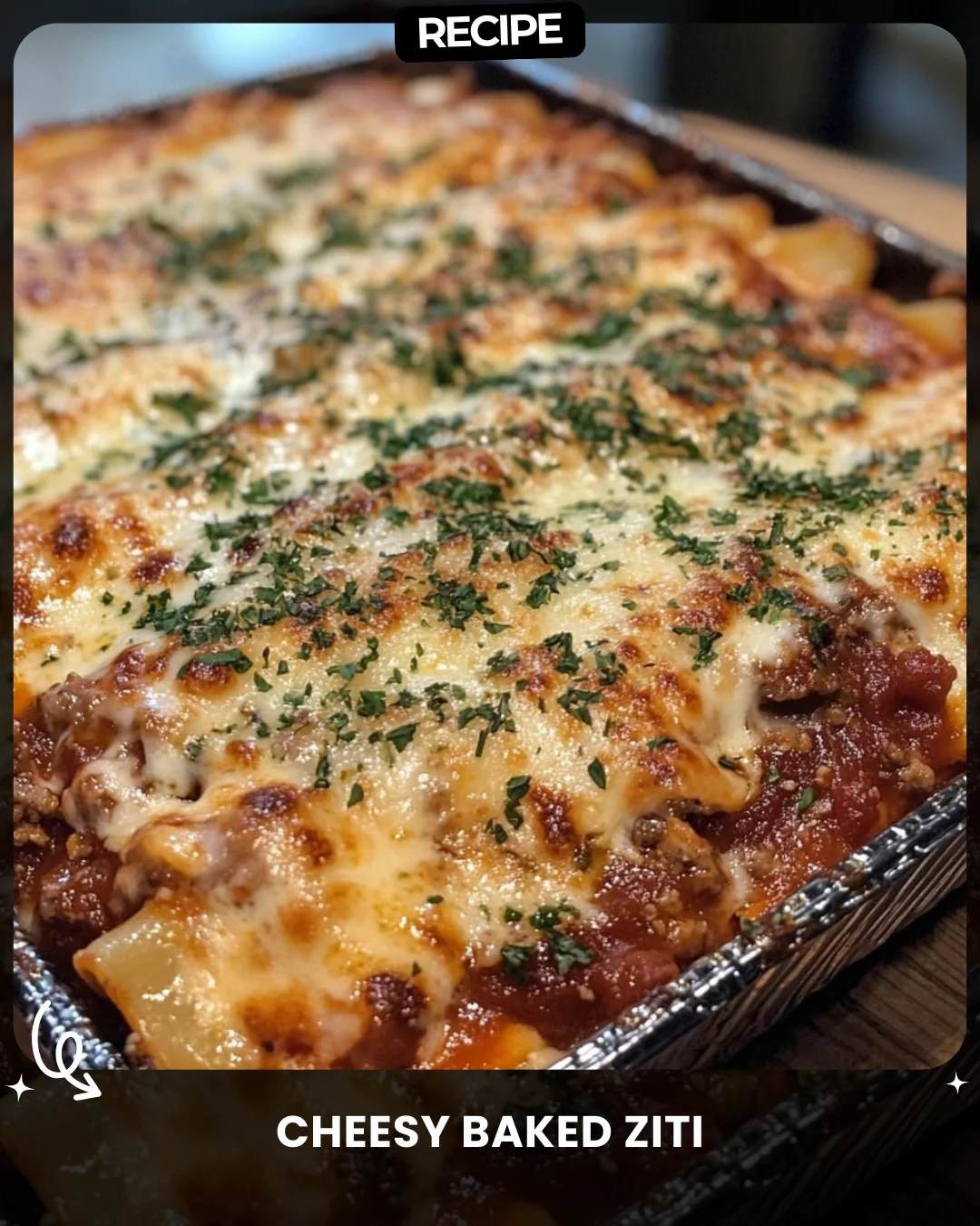 Cheesy Baked Ziti