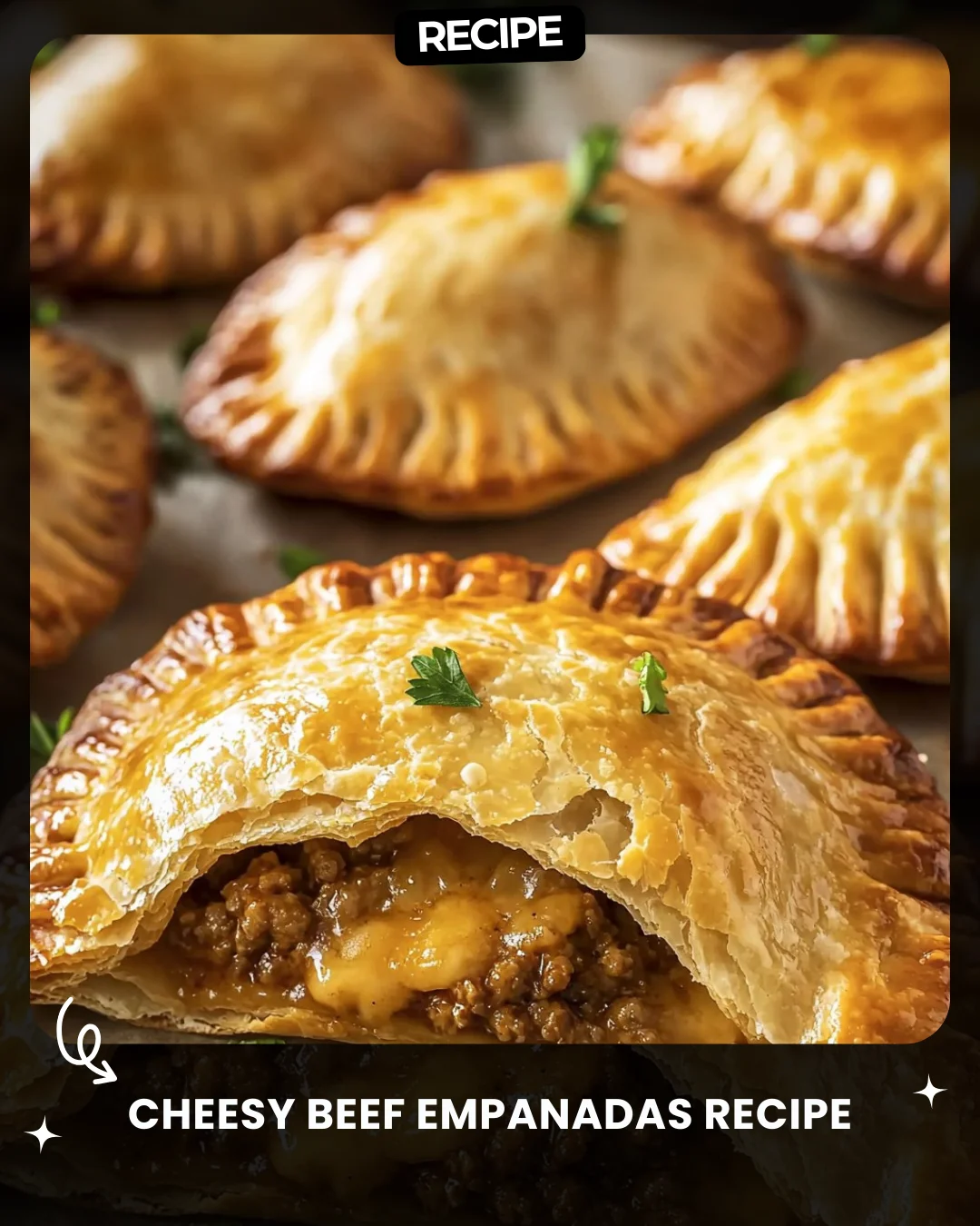 Cheesy Beef Empanadas Recipe