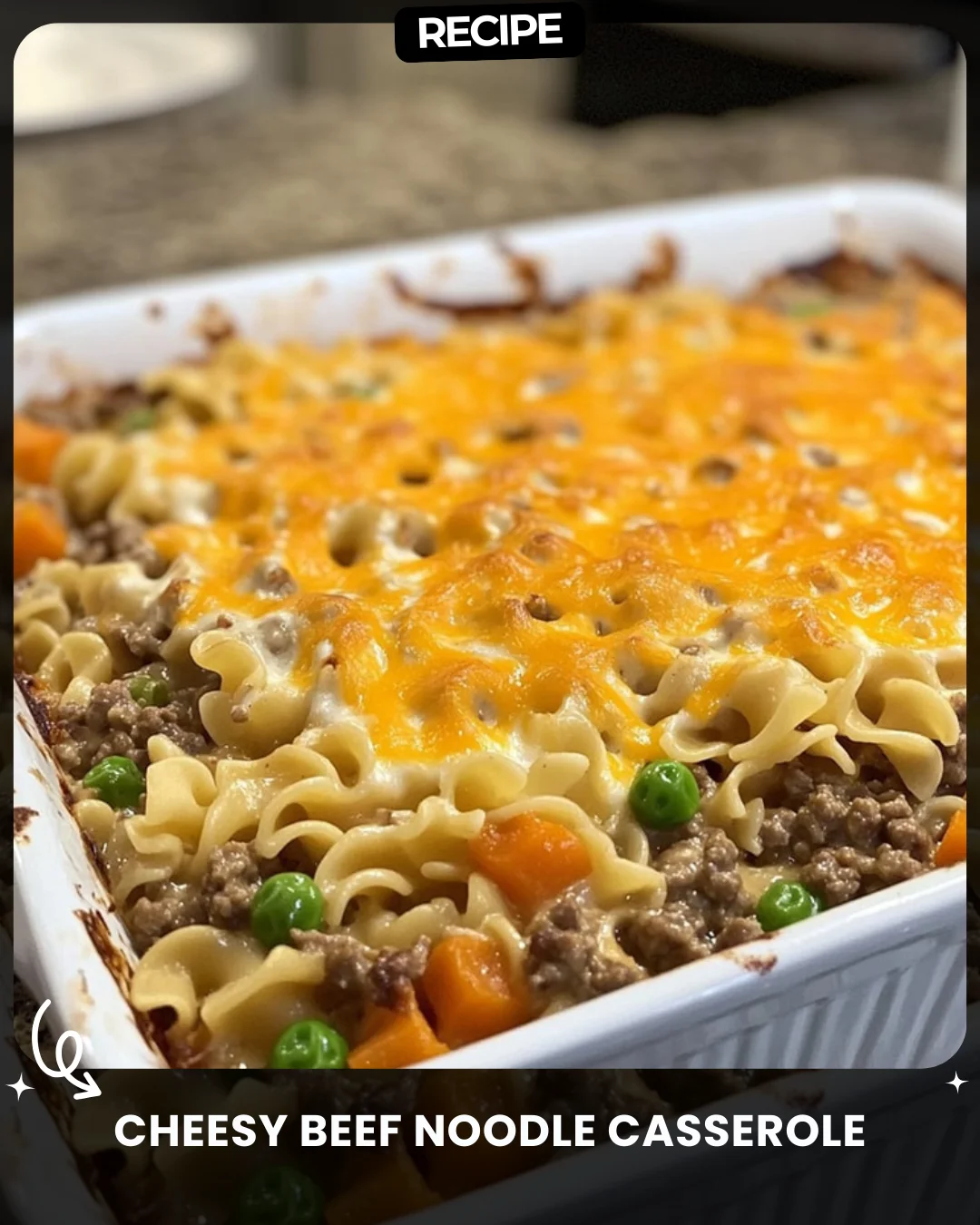 Cheesy Beef Noodle Casserole