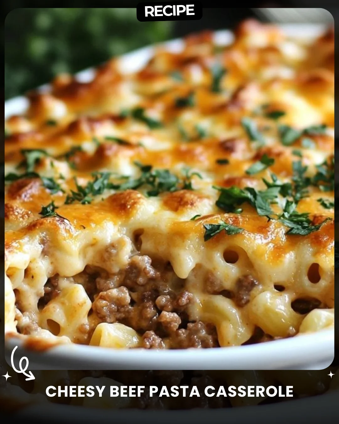 Cheesy Beef Pasta Casserole