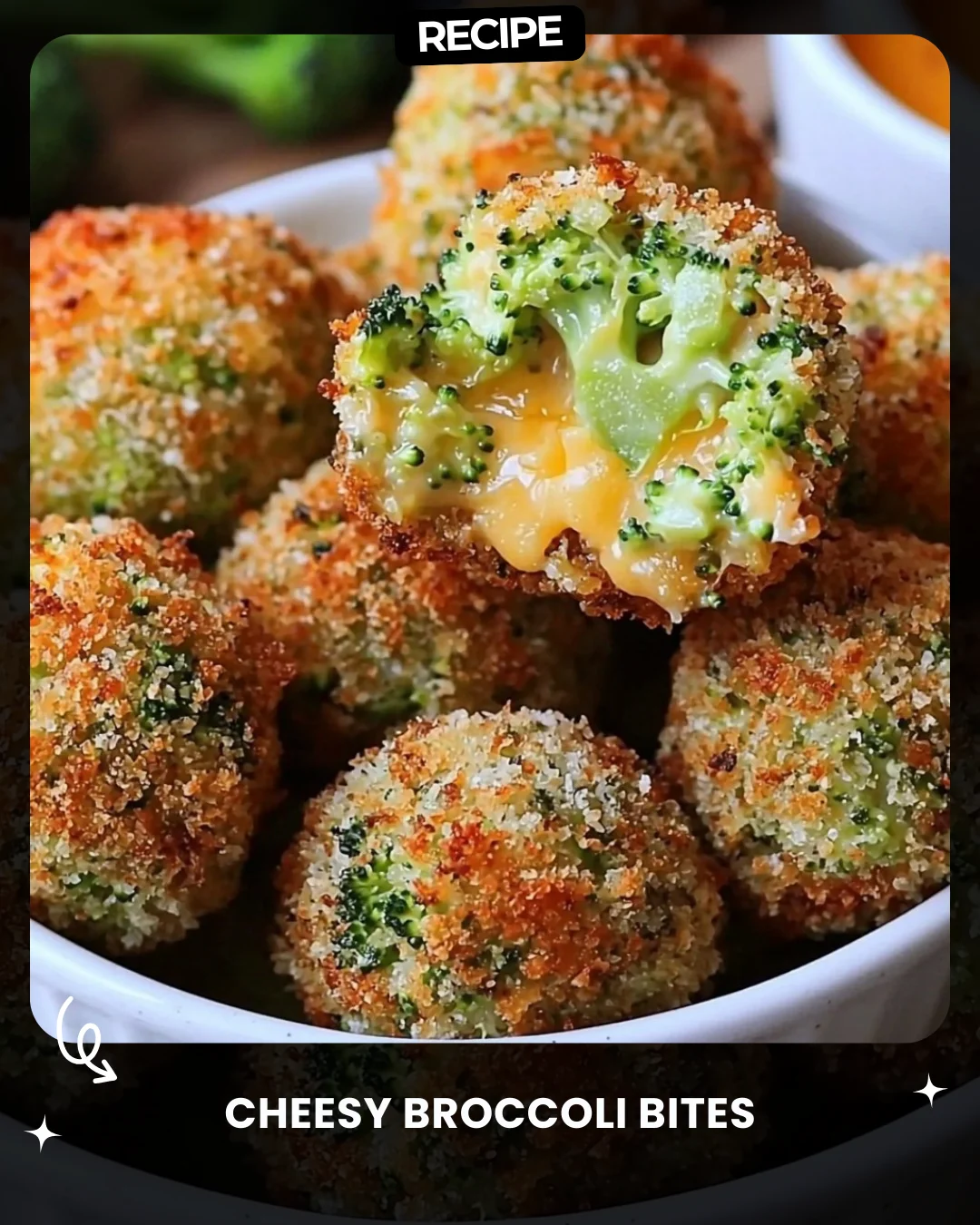 Cheesy Broccoli Bites