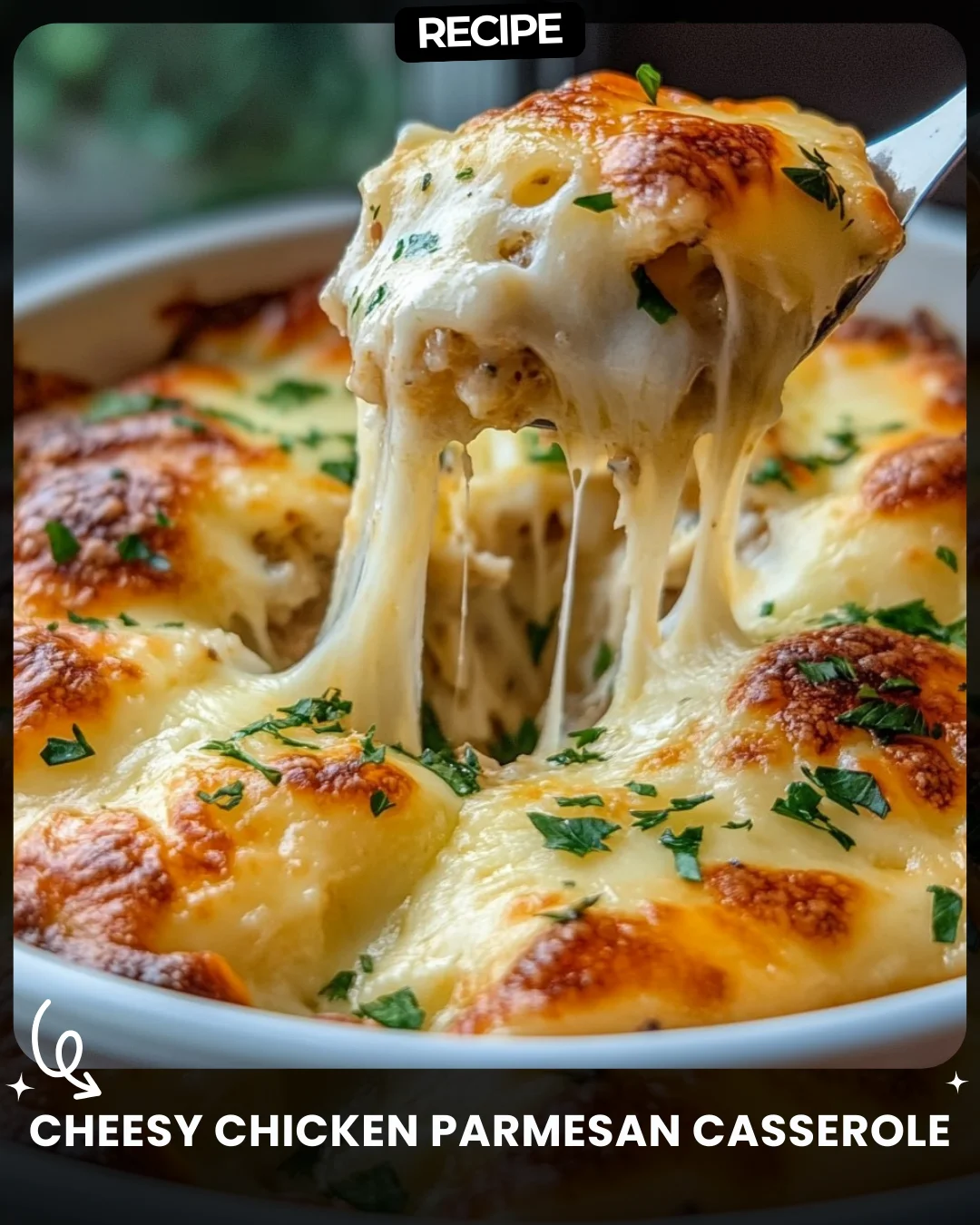 Cheesy Chicken Parmesan Casserole