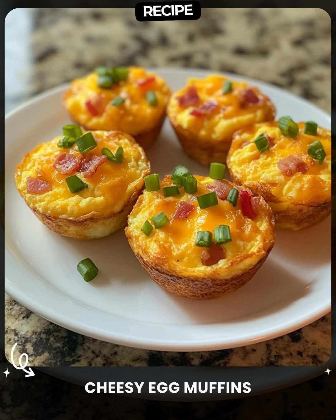 Cheesy Egg Muffins