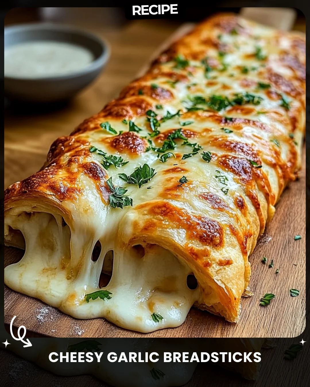 Cheesy Garlic Breadsticks
