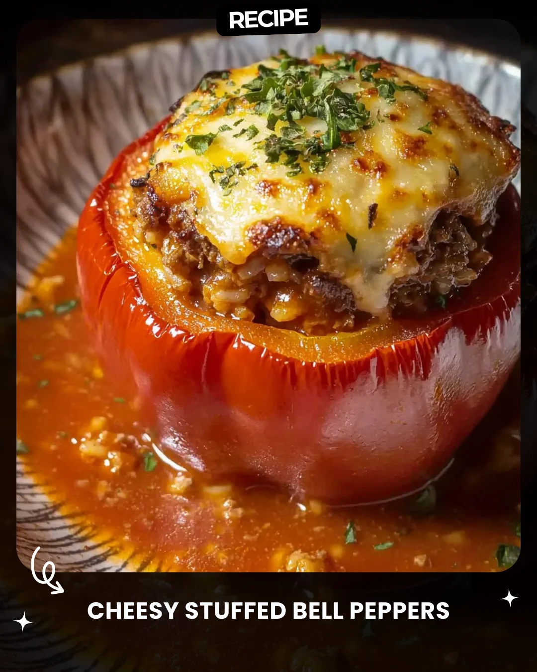 Cheesy Stuffed Bell Peppers