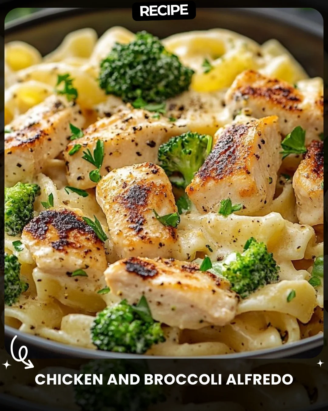 Chicken and Broccoli Alfredo