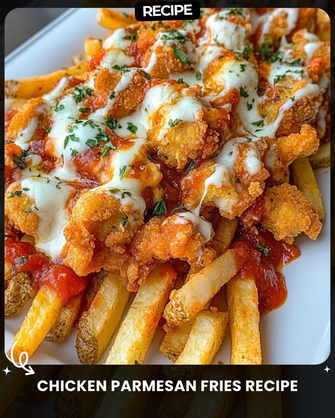 Chicken Parmesan Fries Recipe