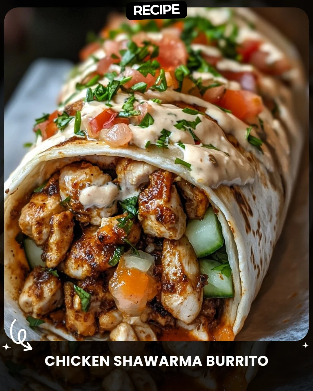 Chicken Shawarma Burrito
