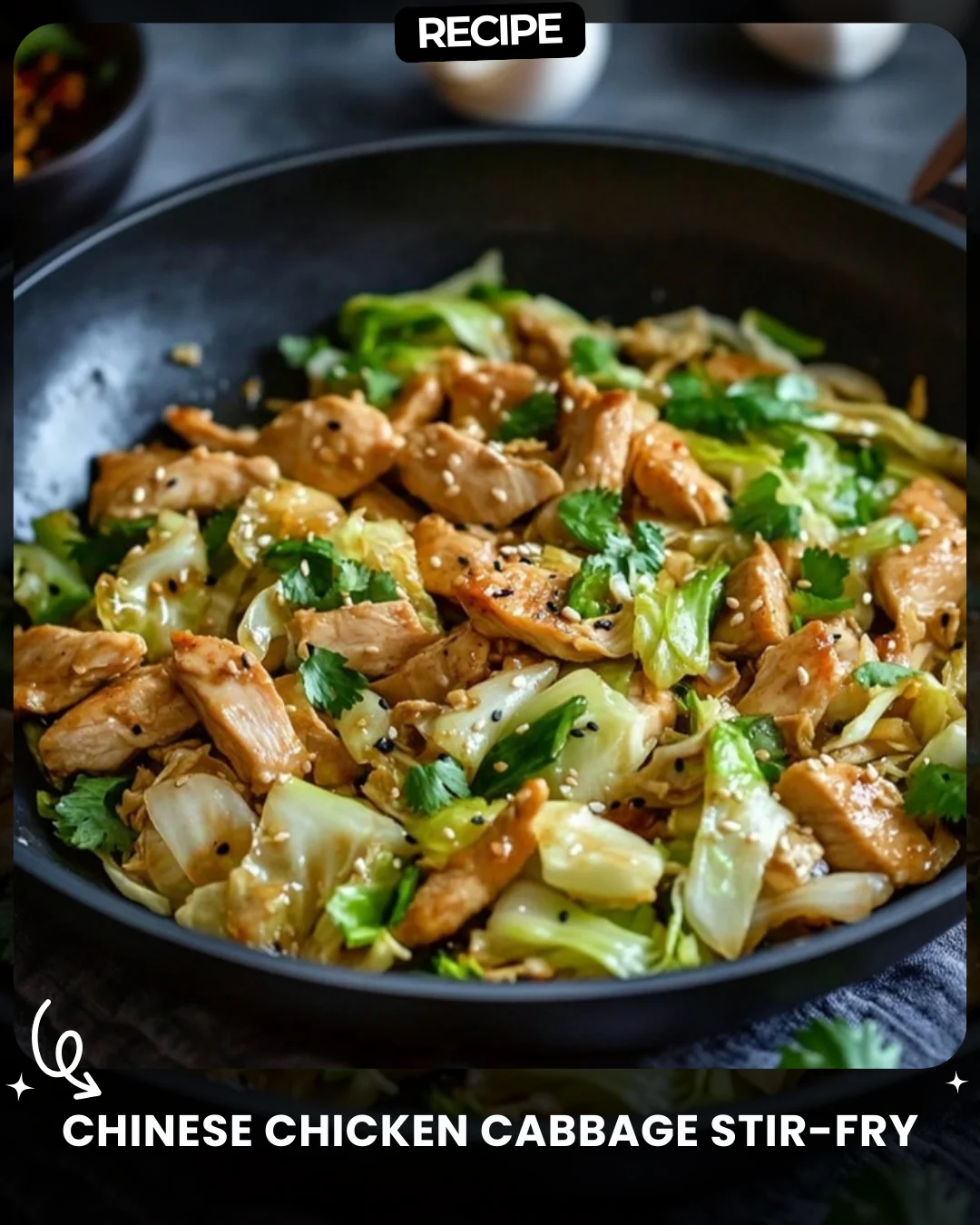 Chinese Chicken Cabbage Stir-Fry