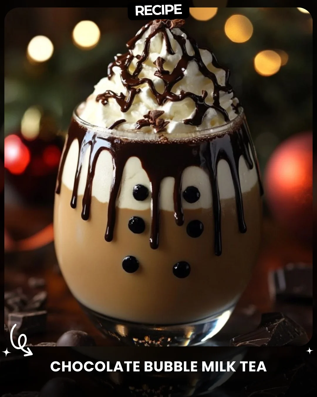 Chocolate Bubble Milk Tea