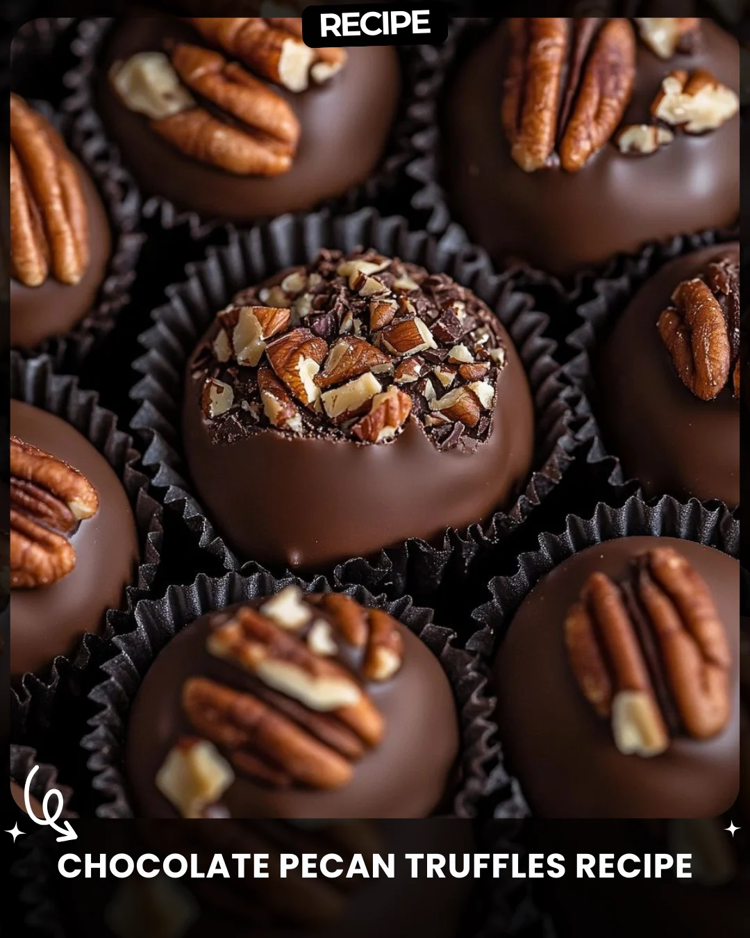 Chocolate Pecan Truffles Recipe