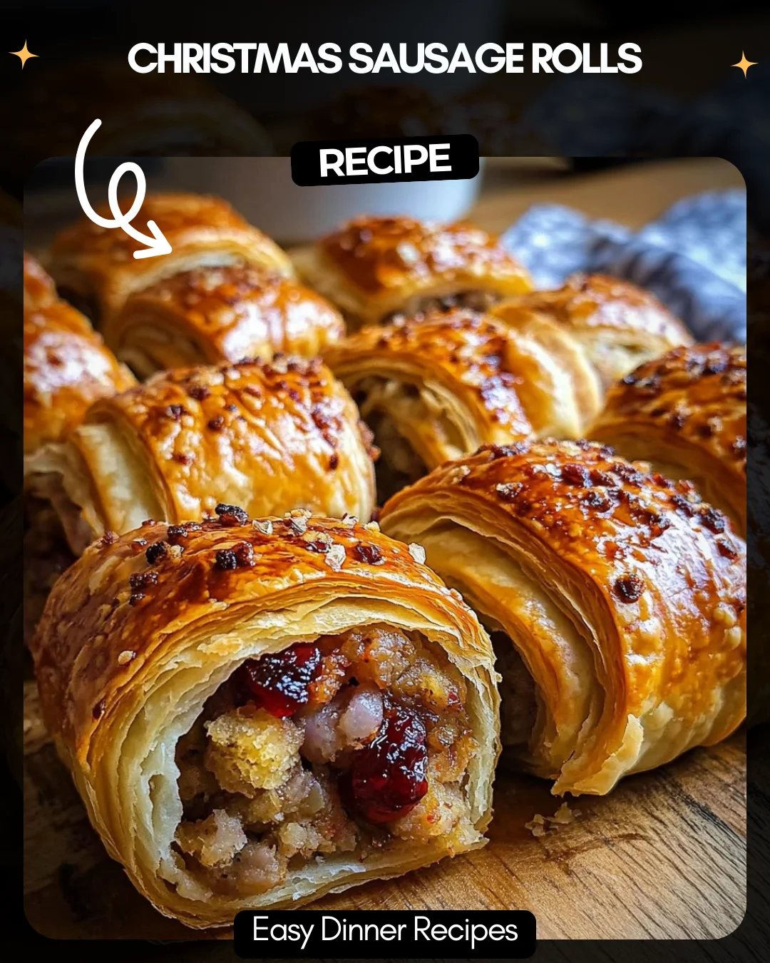 Christmas Sausage Rolls