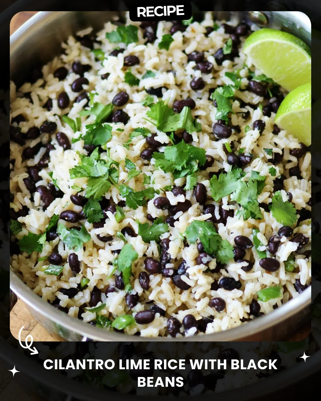 Cilantro Lime Rice with Black Beans