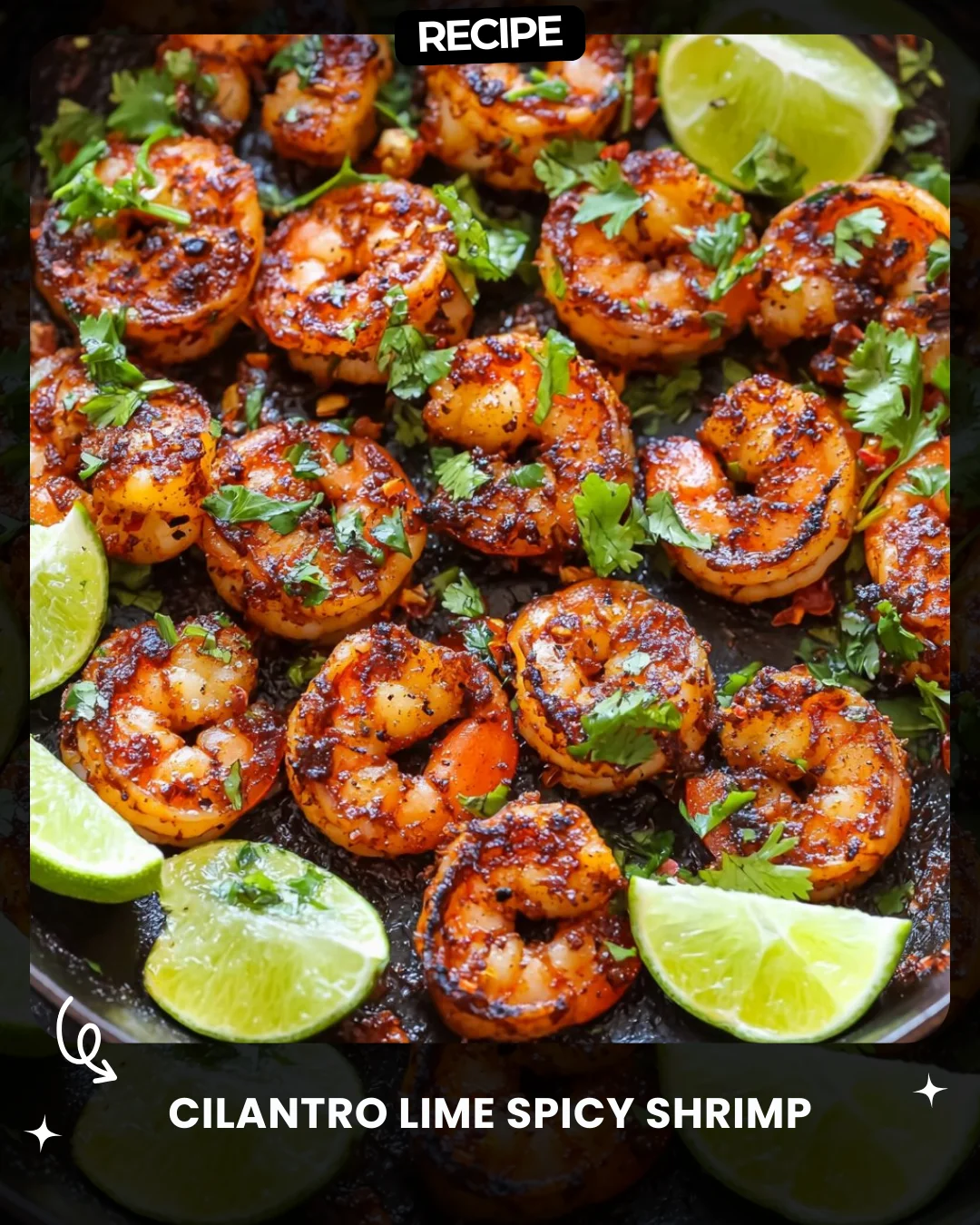 Cilantro Lime Spicy Shrimp
