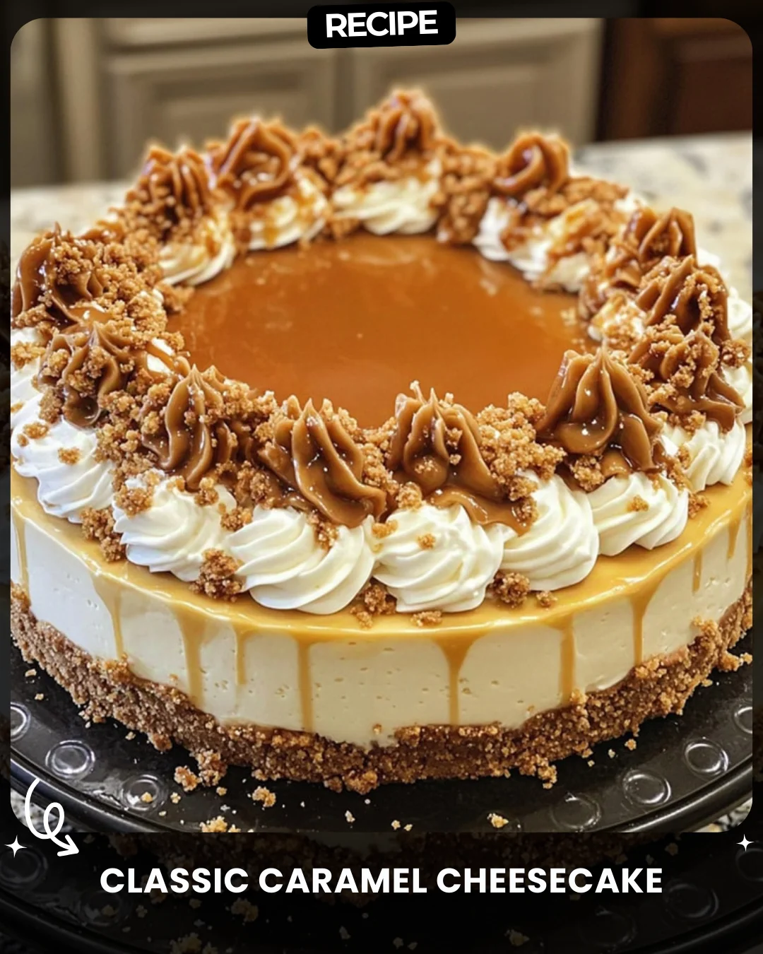 Classic Caramel Cheesecake