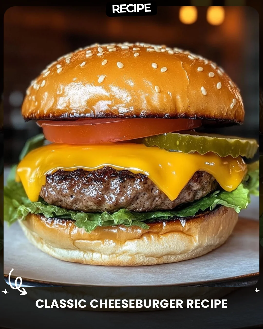 Classic Cheeseburger Recipe