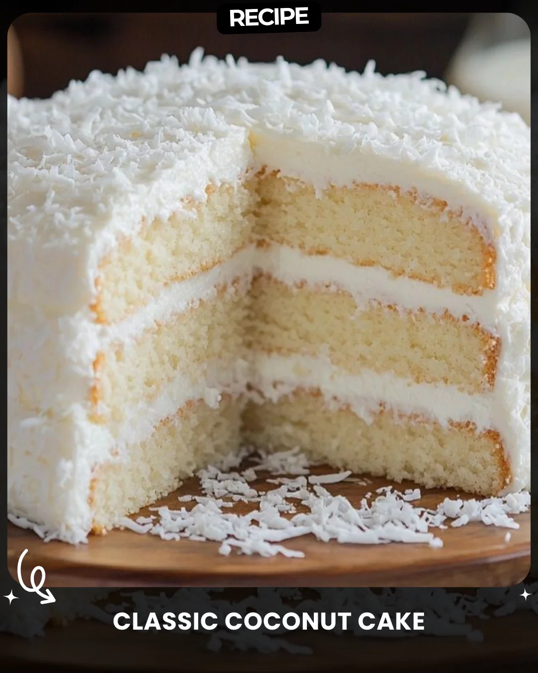 Classic Coconut Cake